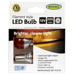 PY21W (581) 12V RING Filament-Style LED Indicator Bulbs RW581AFSLED